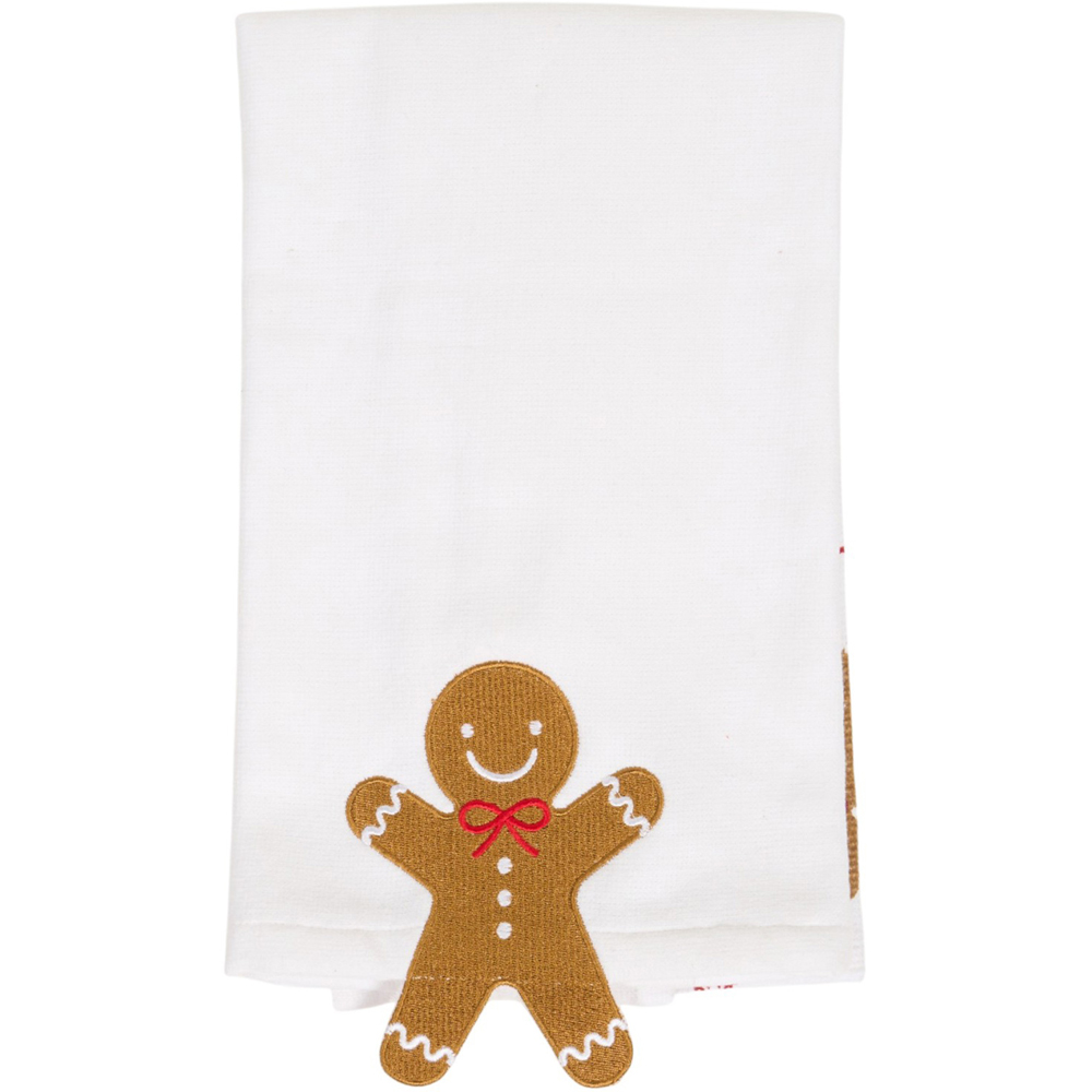 Pack of 2 Reindeer or Gingerbread Tea Towels Image 9