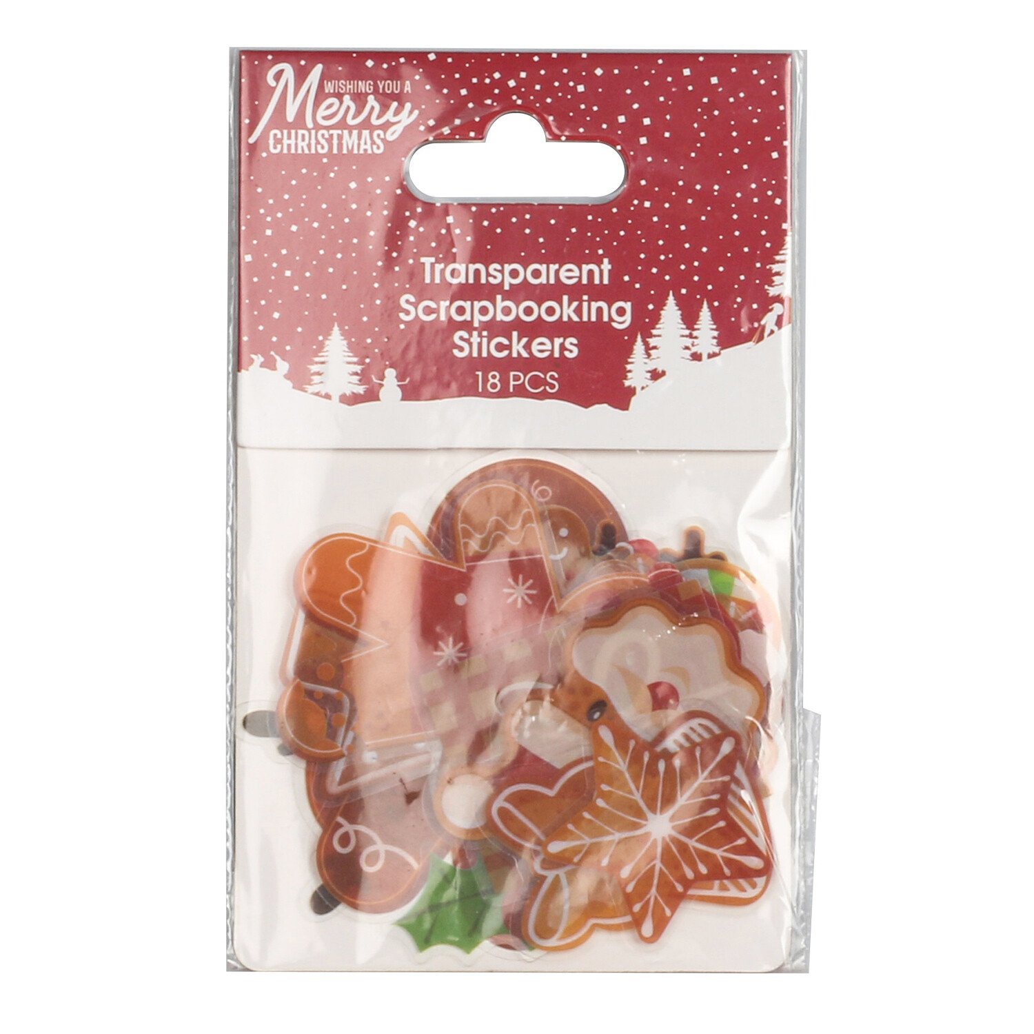 Gingerbread Transparent Stickers Image