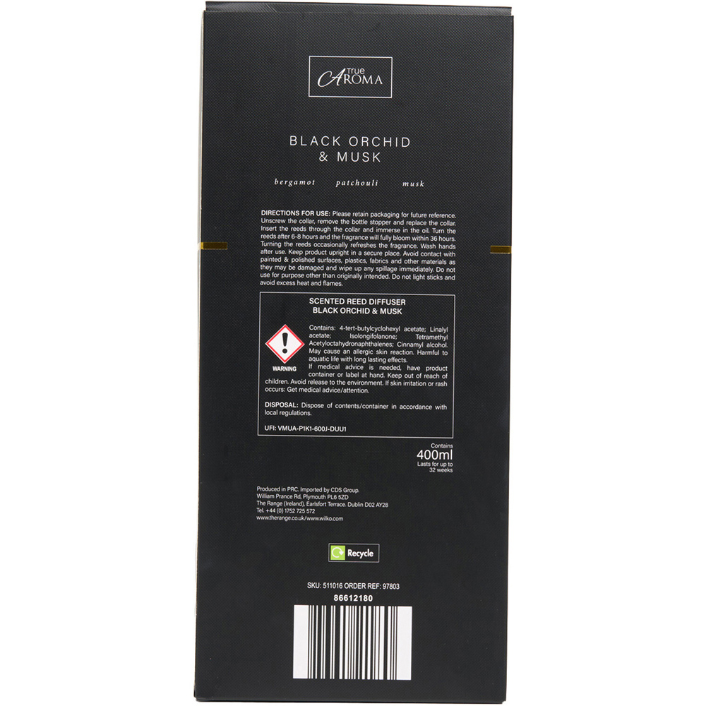 Orchid or Pepper Extra Large Reed Diffuser Image 7
