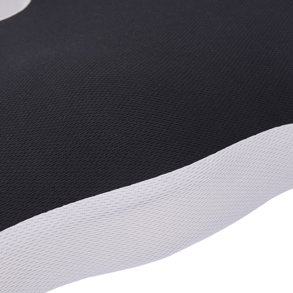 Living and Home Black and Grey Memory Foam Seat Cushion 43 x 35cm Image 6