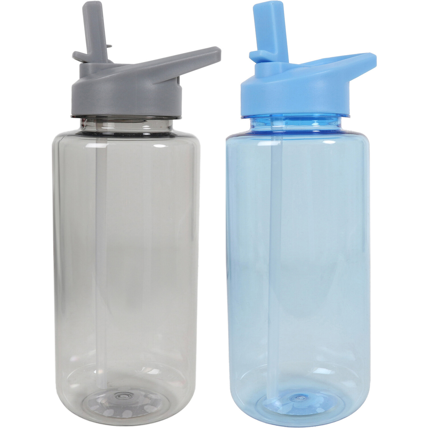 Single 1L Flip Up Nozzle Water Bottle in Assorted styles Image 1
