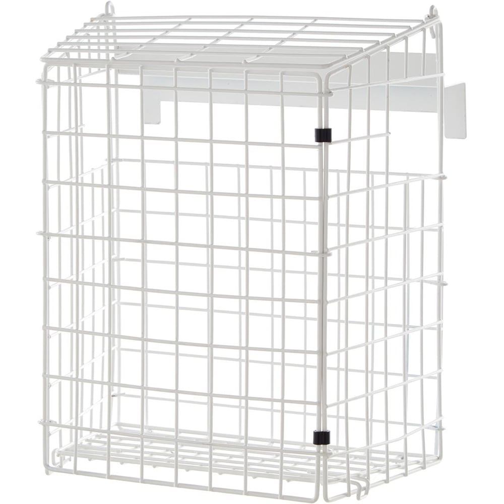 House of Home White Easy Access Letterbox Cage Image 1