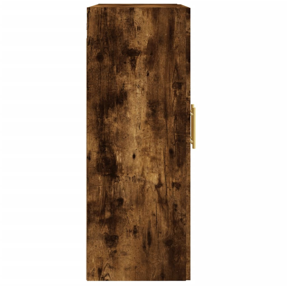 vidaXL 2 Door Smoked Oak Wall Mounted Cabinet Image 8