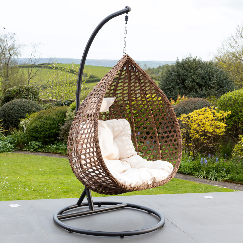 Artemis Home Henley Cream Swing Chair Image 2