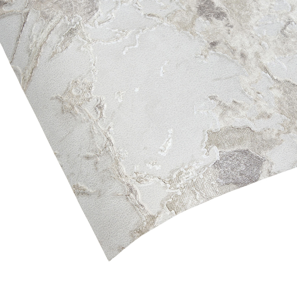 Living and Home Marble-Effect 3D Embossed Beige Non-Pasted Wallpaper Image 5
