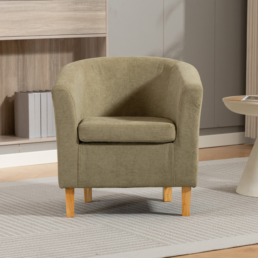 Artemis Home Millie Pistachio Fabric Accent Chair Image 3