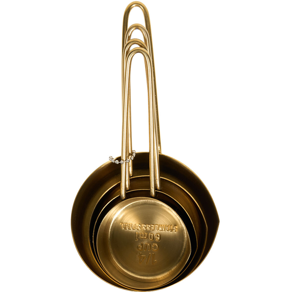 Measuring Cup Set Gold Image 3