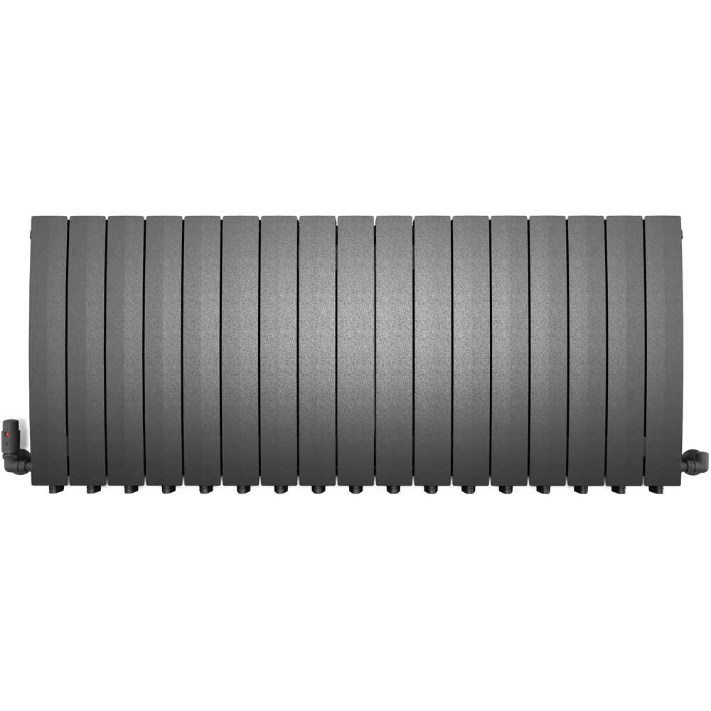 Terma Bergamo 6530BTU Graphite 17 Section Radiator 590 x 1360mm Image 3