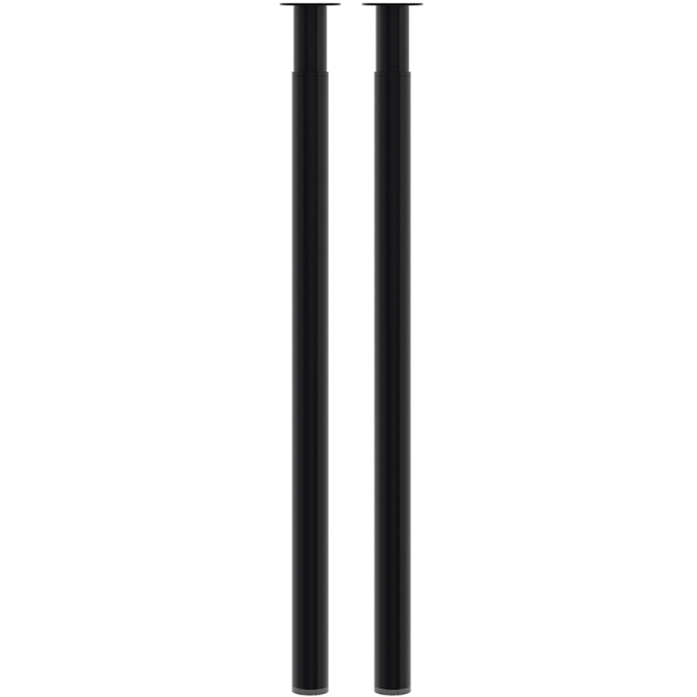 Living and Home 2 Pack Adjustable Metal Furniture Leg Image 1