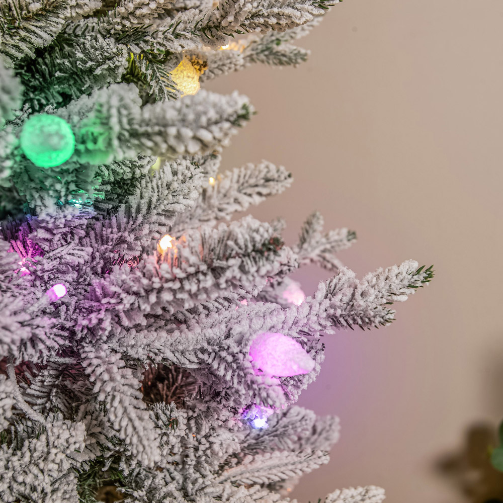 The Christmas Centre Pre-Lit Highgrove Artificial Xmas Tree 6.5ft Image 6