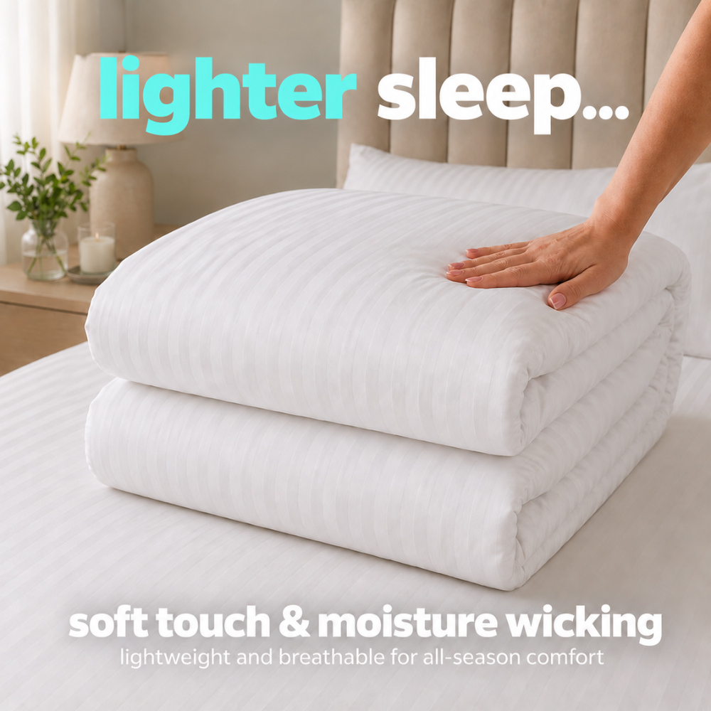 MHG Living Double Summer Lightweight Hollowfibre Duvet 1.5 Tog Image 3