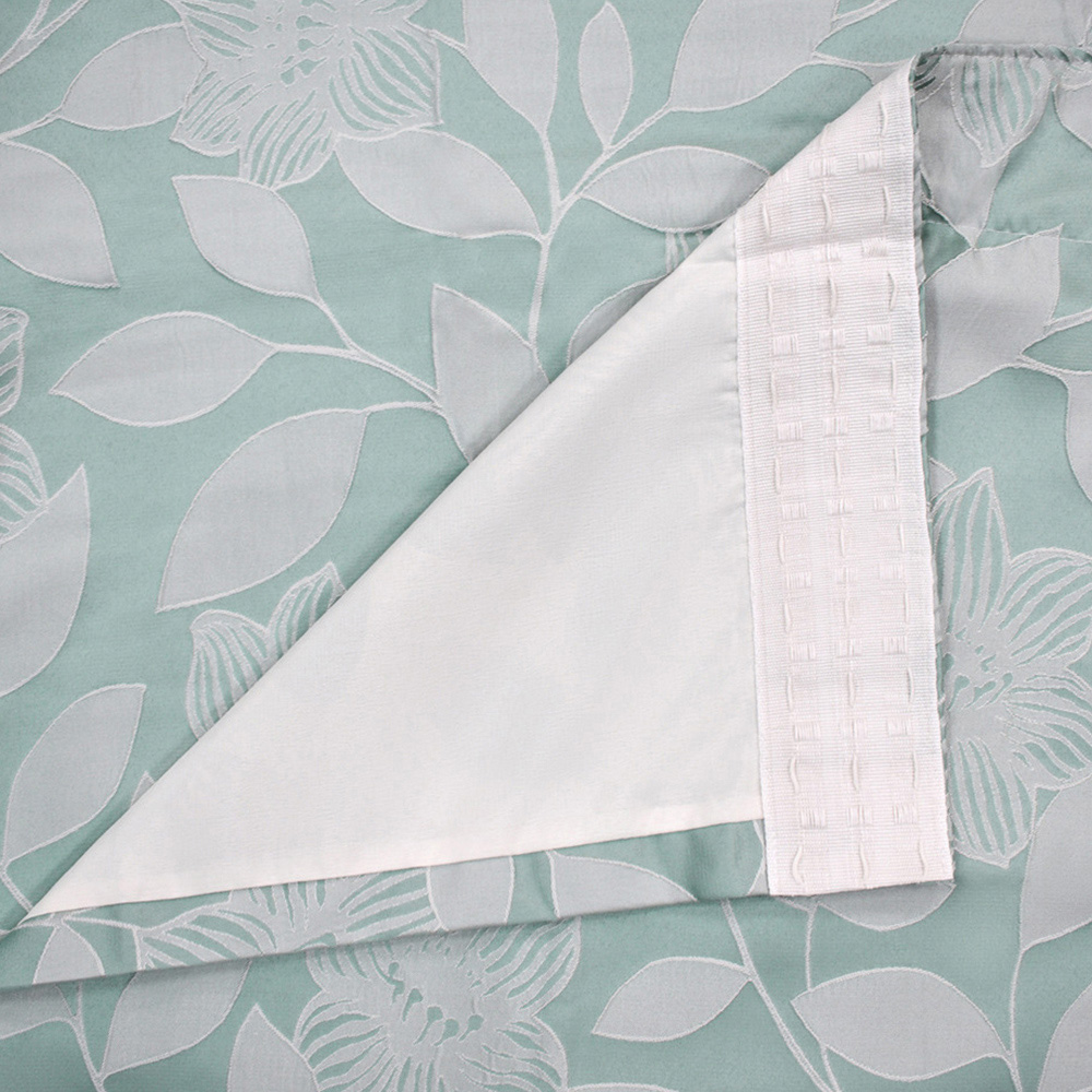 Intimates Serena Duck Egg Tape Top Curtains 223 x 223cm Image 3