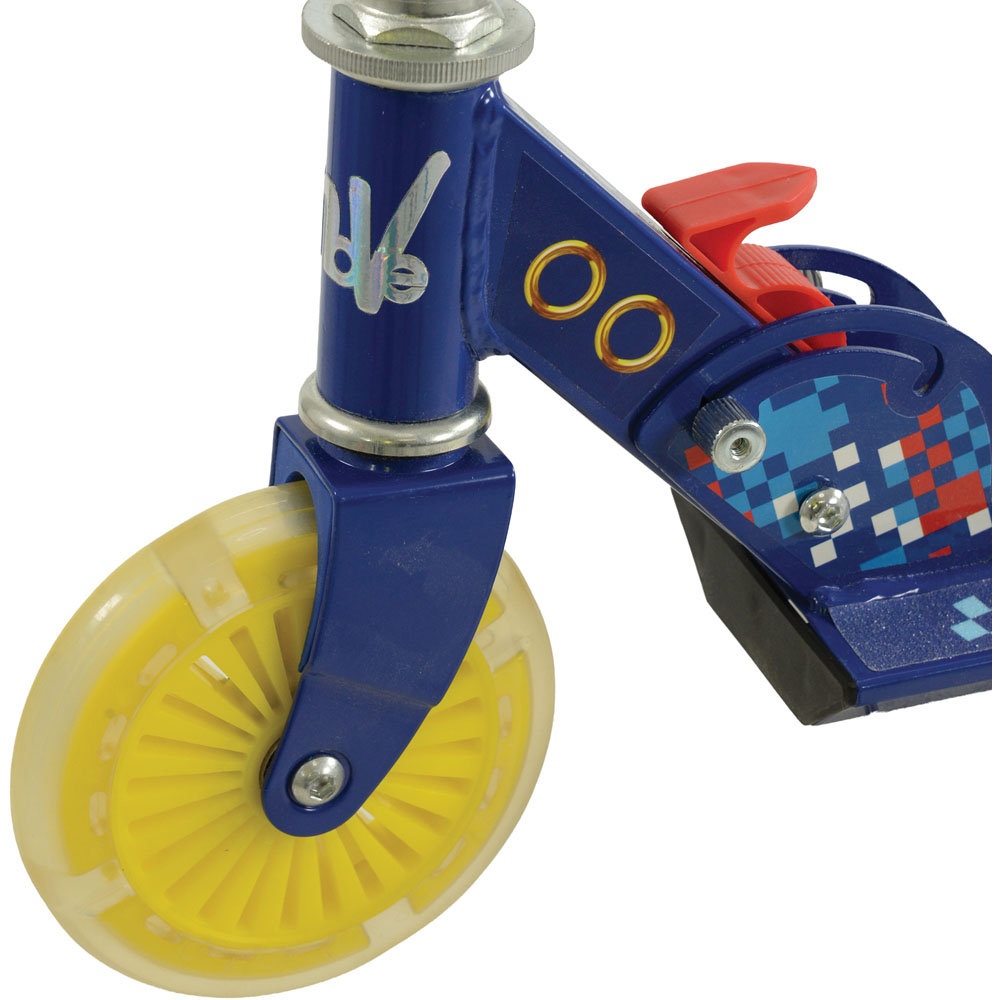Sonic Folding Inline Scooter with Light-Up Wheels Image 7