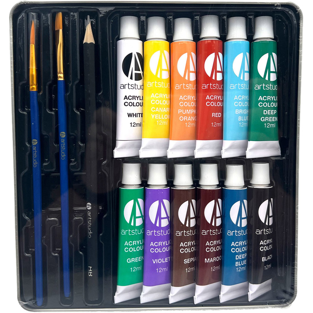 Acrylic Tin Set Image 3