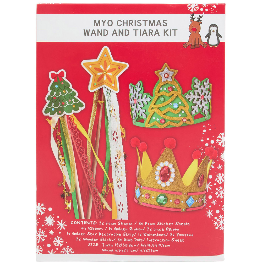 Make Your Own Christmas Wand and Tiara Kit Image 1