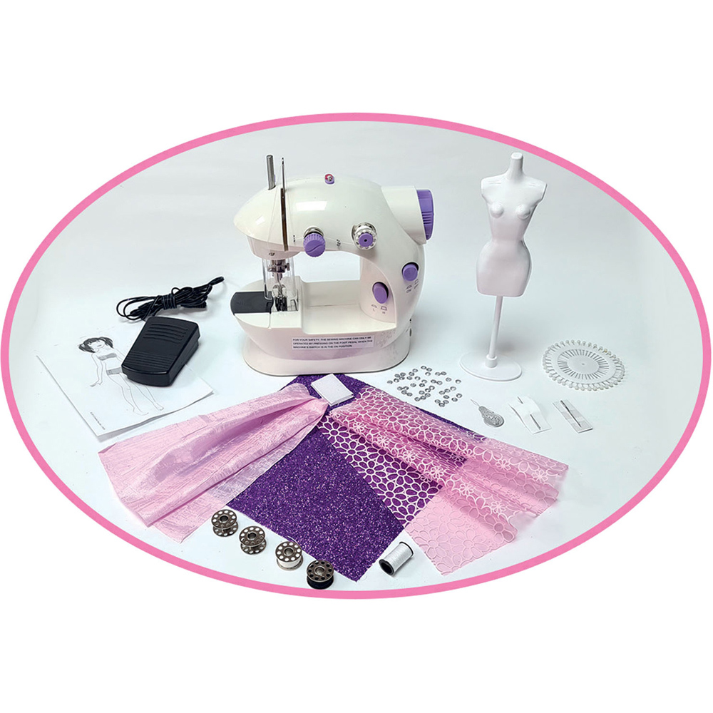 Small World Toys Make Your Own Just For Me Professional Sewing Machine Kit Image 2