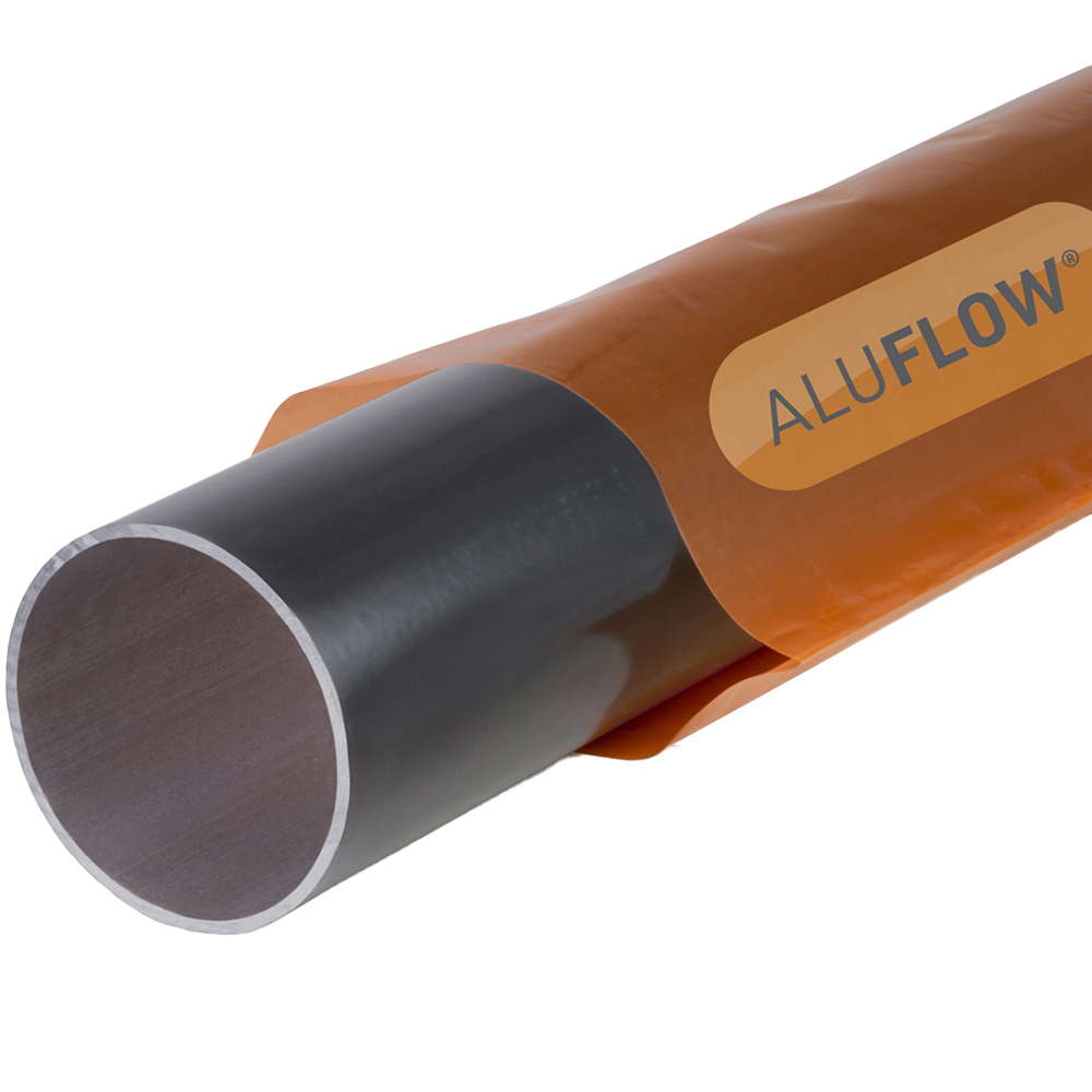 Aluflow Grey Downpipe 2.5m Image 1