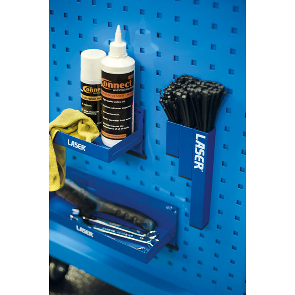 Laser 8795 200 Piece Magnetic Blue Cable Tie Holder Image 7
