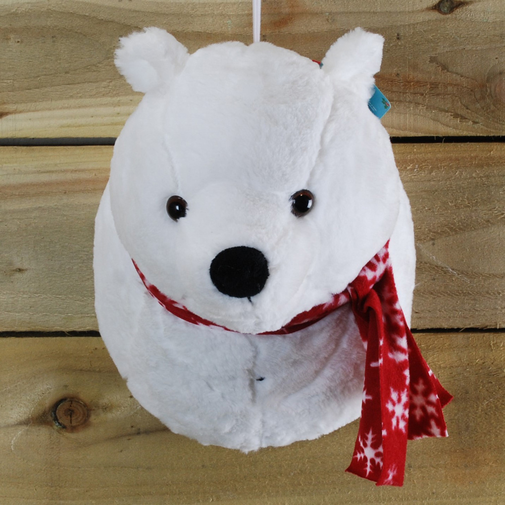 Samuel Alexander Plush Rockin Singing Polar Bear Christmas Wall Decoration Image 2