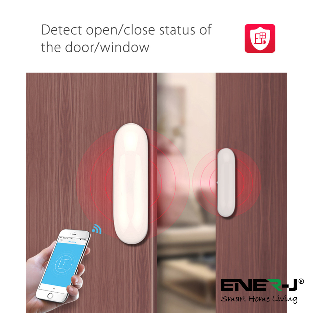 Ener-J Smart WiFi Door Sensor 4 Pack Image 6