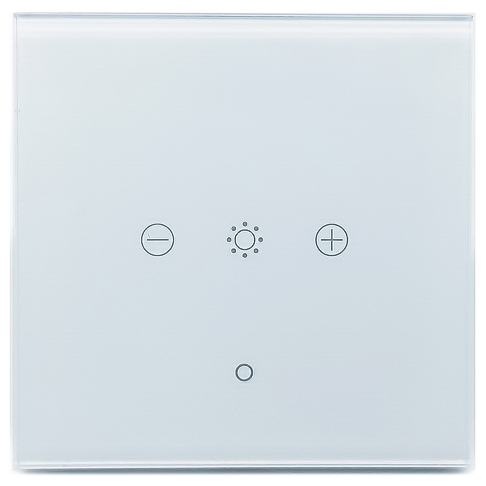 Ener-J 1 Gang White Dimmable Smart WiFi + RF Touch Switch Image 1