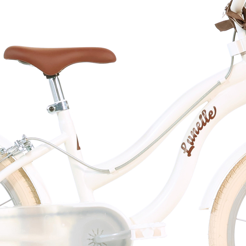 Dino Bikes 16 inch White Retro Kids Bike Image 4