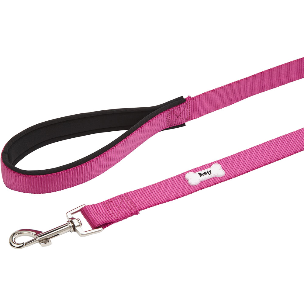 Bunty Middlewood One Size Pink Nylon Dog Lead Image 1