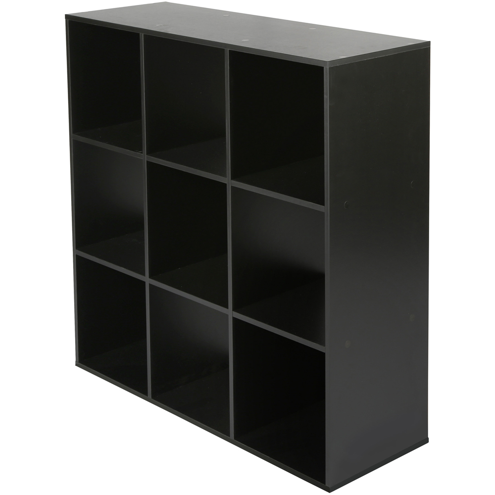 Jane 9 Shelf Black Cube Storage Unit Image 5