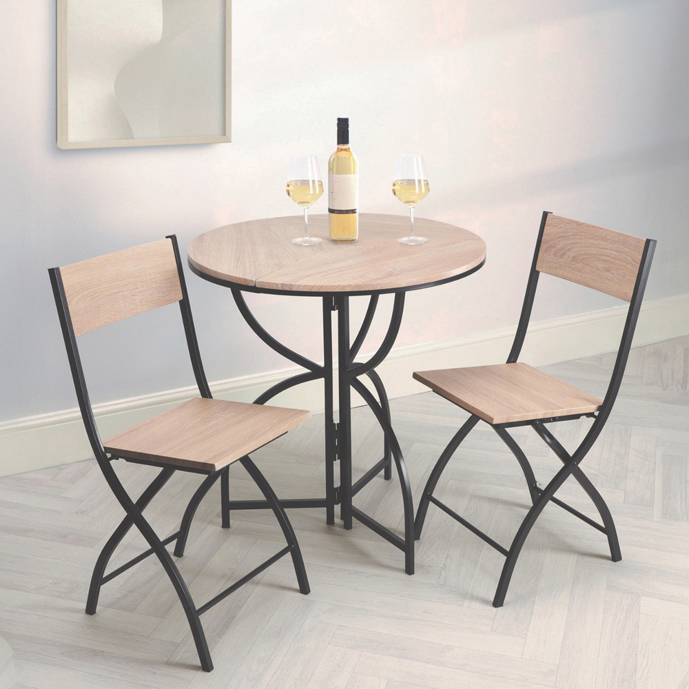 Greenhurst 2 Seater Folding Bistro Set Image 4
