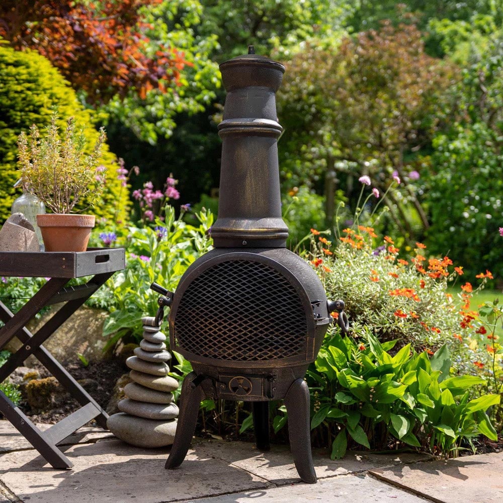 MonsterShop Cast Iron Chiminea Image 2