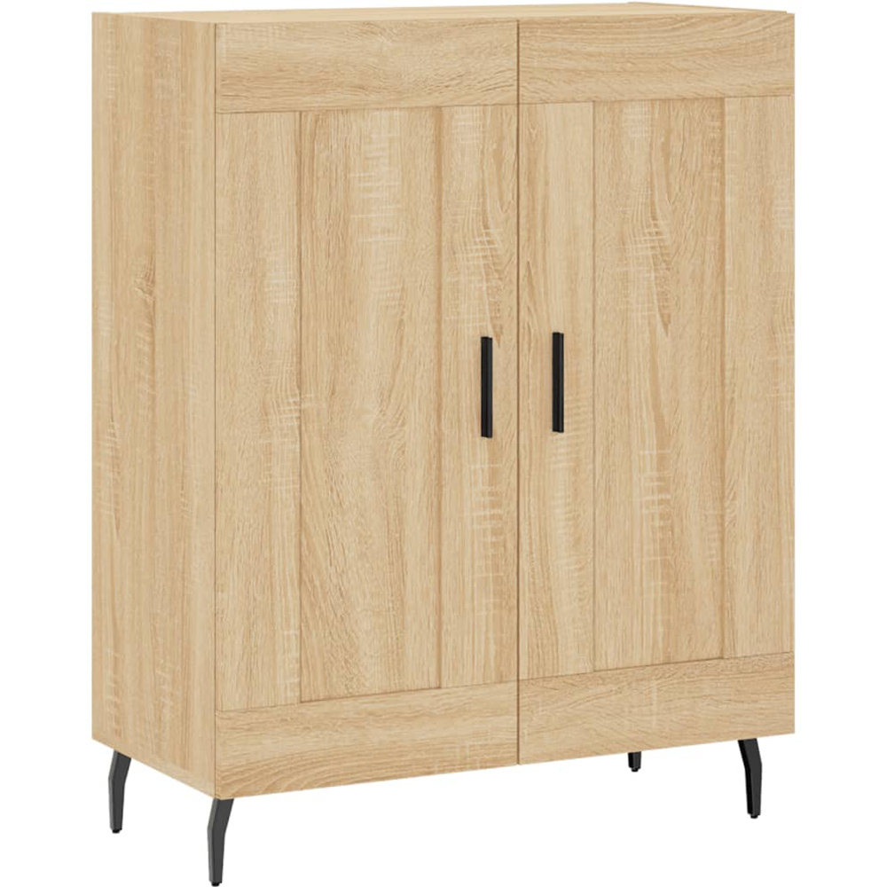 vidaXL 2 Door 3 Shelf Sonoma Oak Highboard Image 5