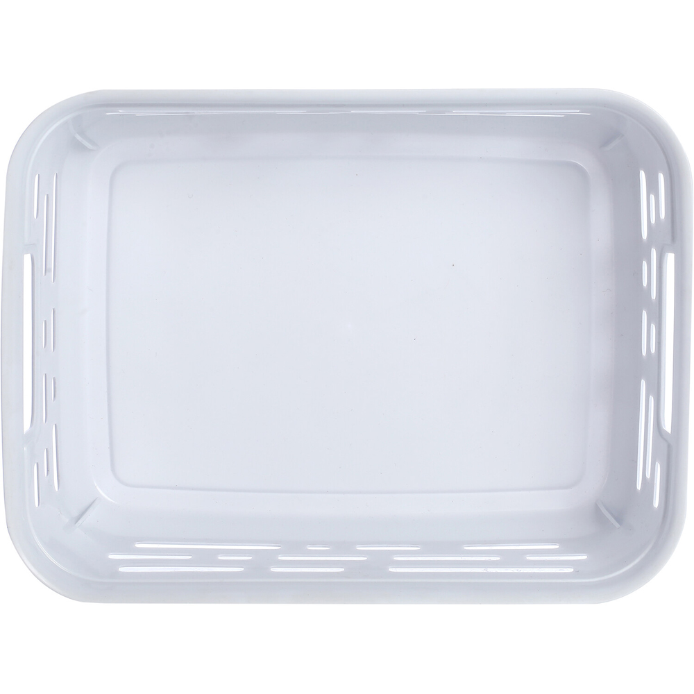 Ezy Storage Linea White Deco Basket 4L Image 5