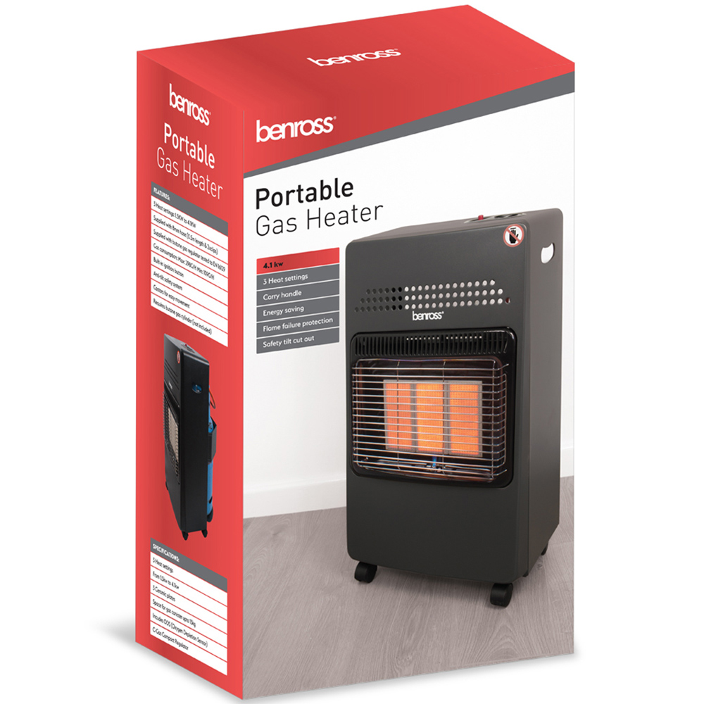 Benross Gas Cabinet Heater with Reg and Pipe Image 5
