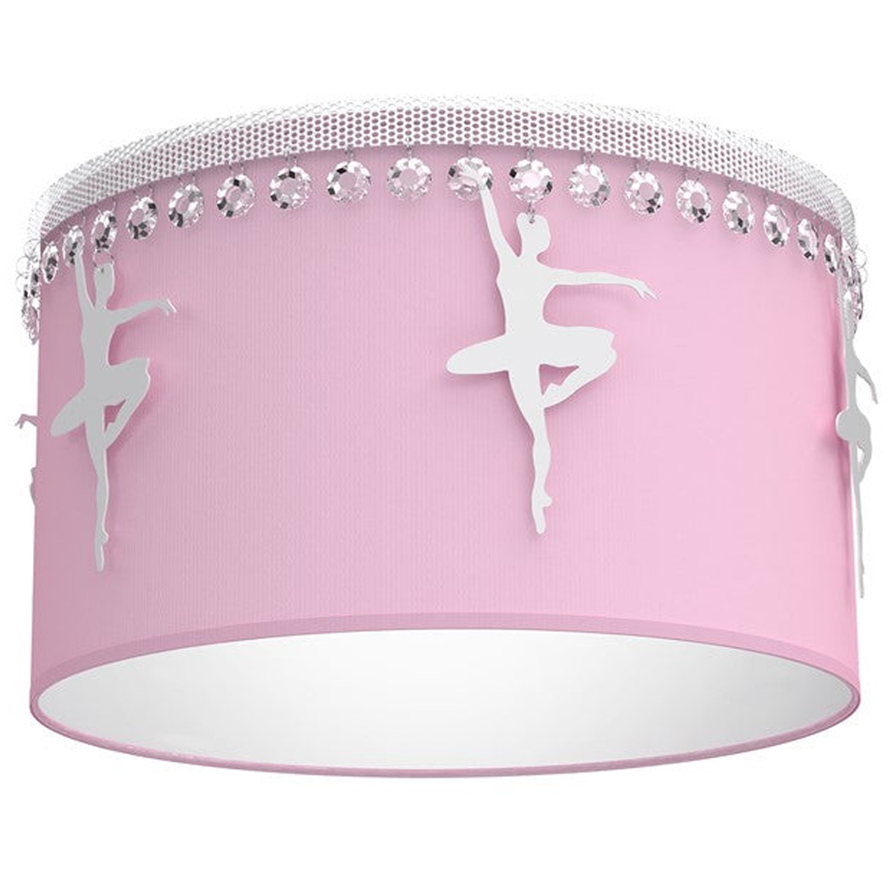 Milagro Baletnica Pink Ceiling Lamp 230V Image 1