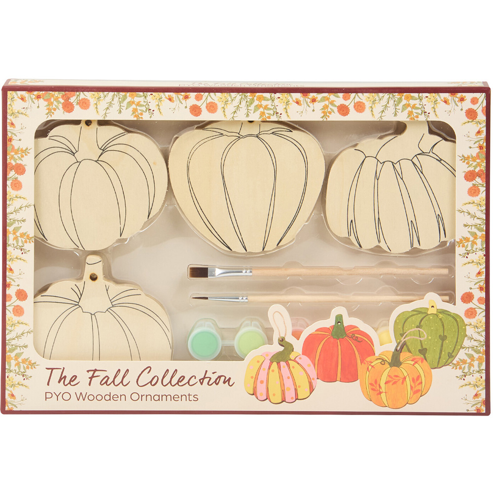 Paint Your Own Wooden Ornaments Kit Image 2