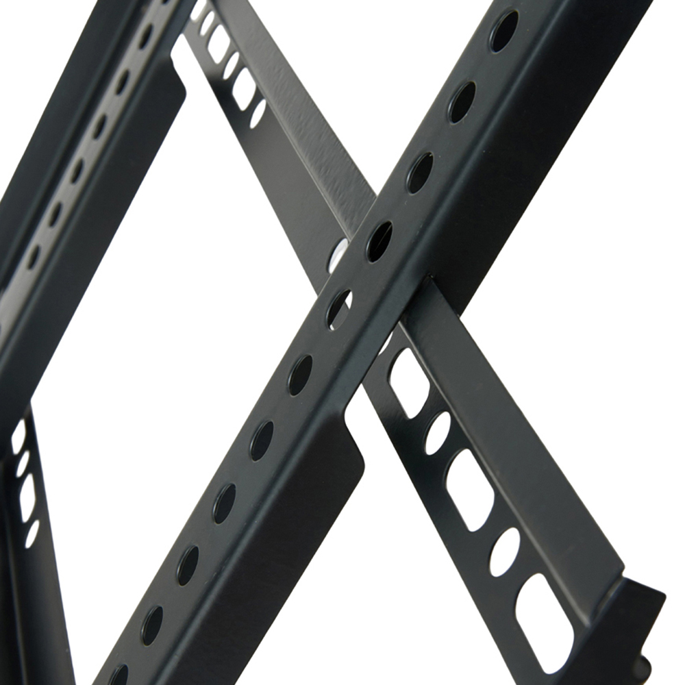 Living and Home 26-55 inch Black Wall Mounted Metal TV Monitor Bracket 46cm Image 4