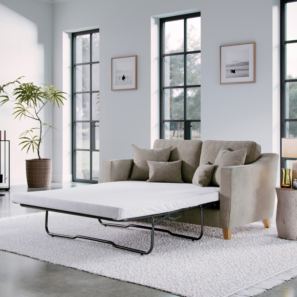 Marlon 2 Seater City Stone Sofa Bed Image 6