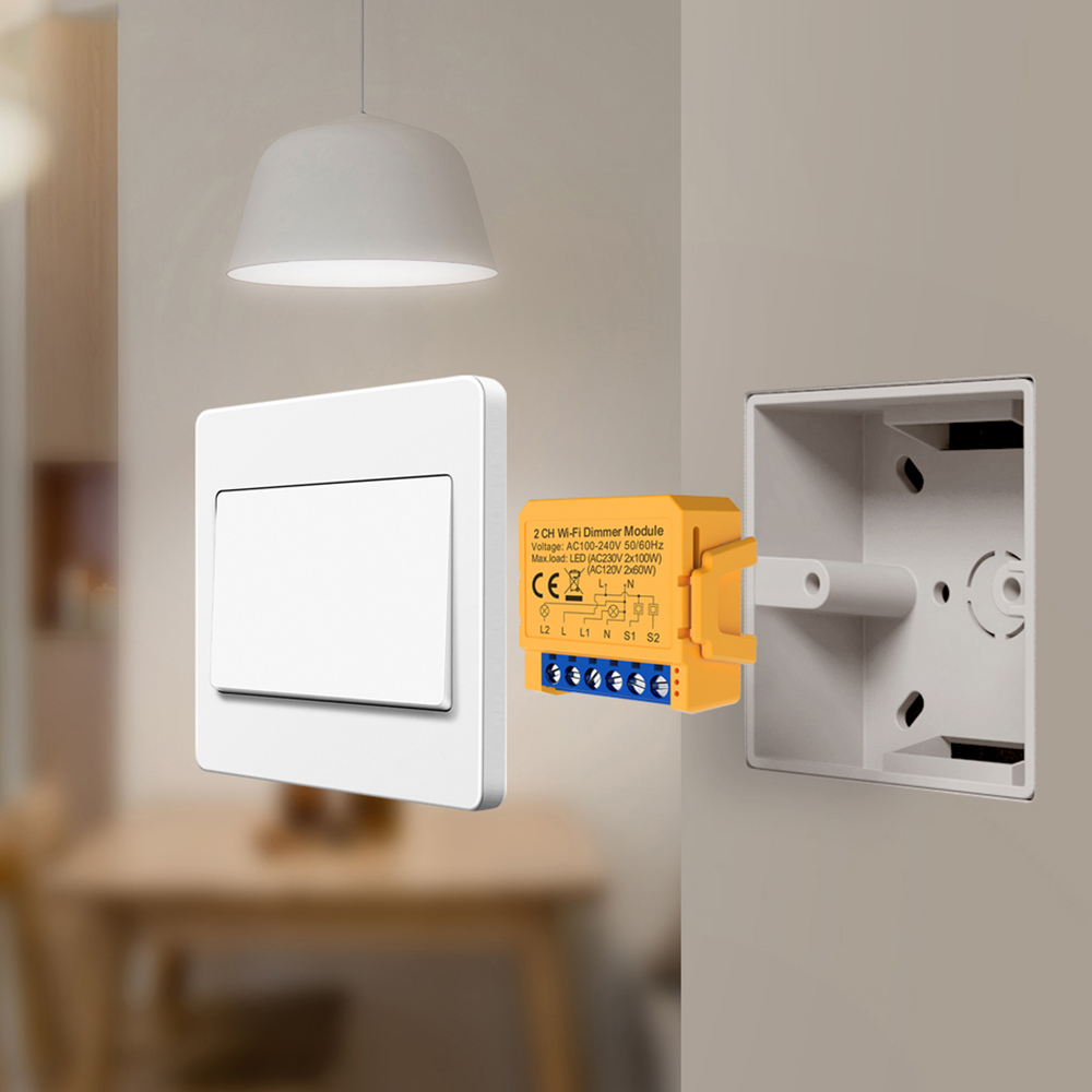 ENER-J 2CH Wi-Fi Dimmable Switch Module Image 8