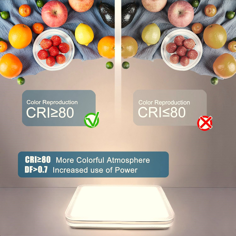 ExtraStar Crystal Effect Border Warm White Ceiling Downlight Image 4