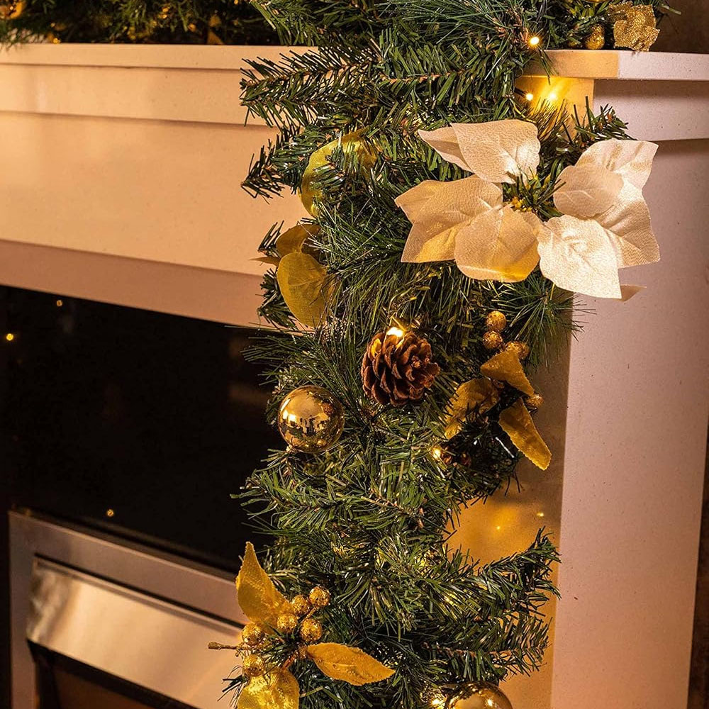 Marco Paul Decorative LED Christmas Garland 270cm Image 4