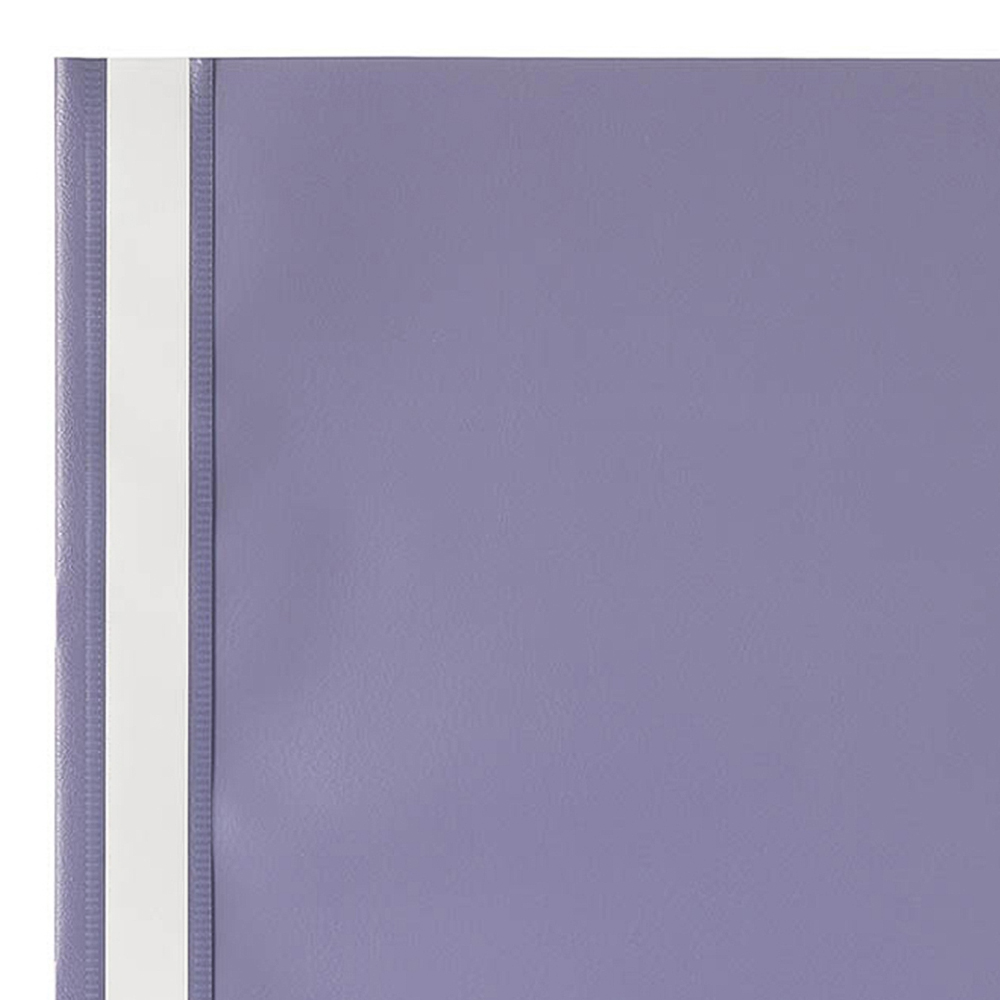 Durable A4 Purple Clear View Document Report File Folder 25 Pack Image 2