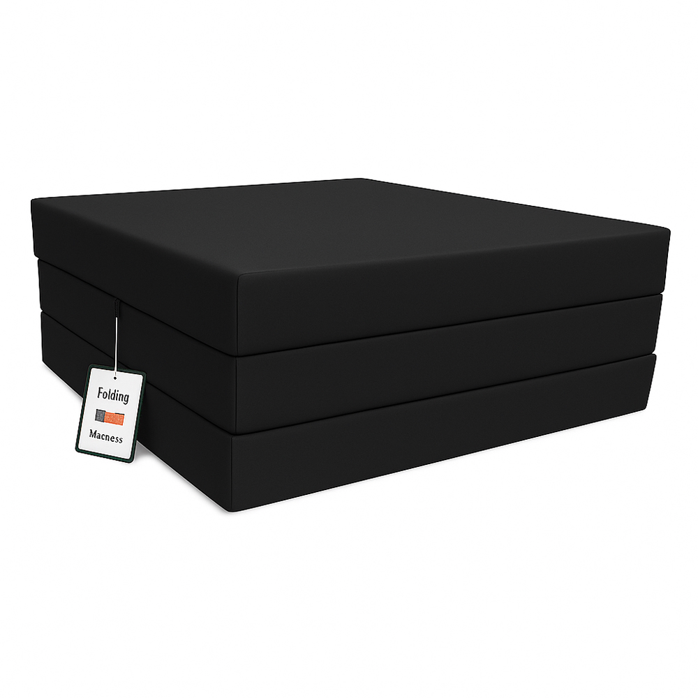House Of Home Black Memory Foam Foldable Z Bed Image 2