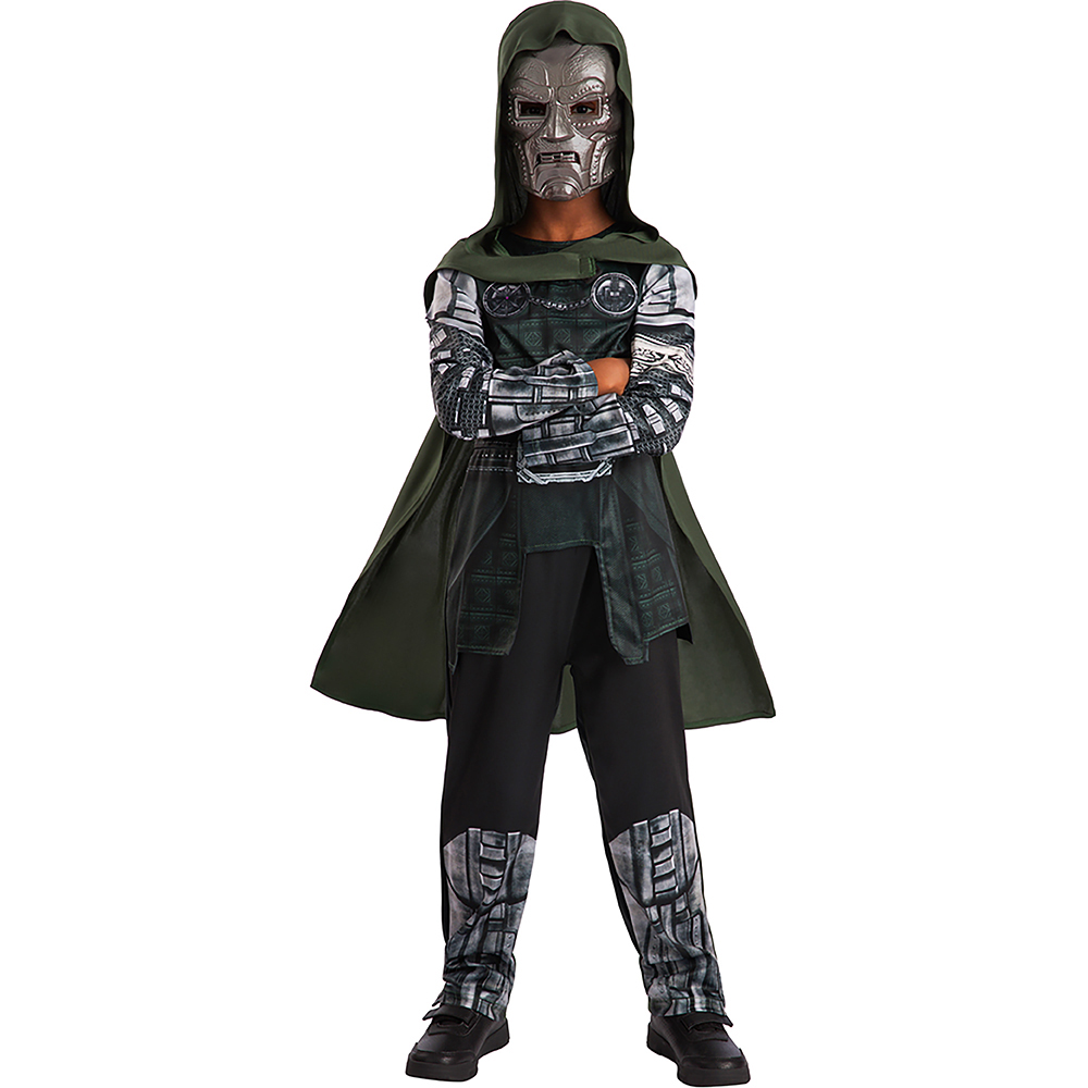 Marvel Avengers Doomsday Kids Dr Doom Costume 7-8 Years Image 5