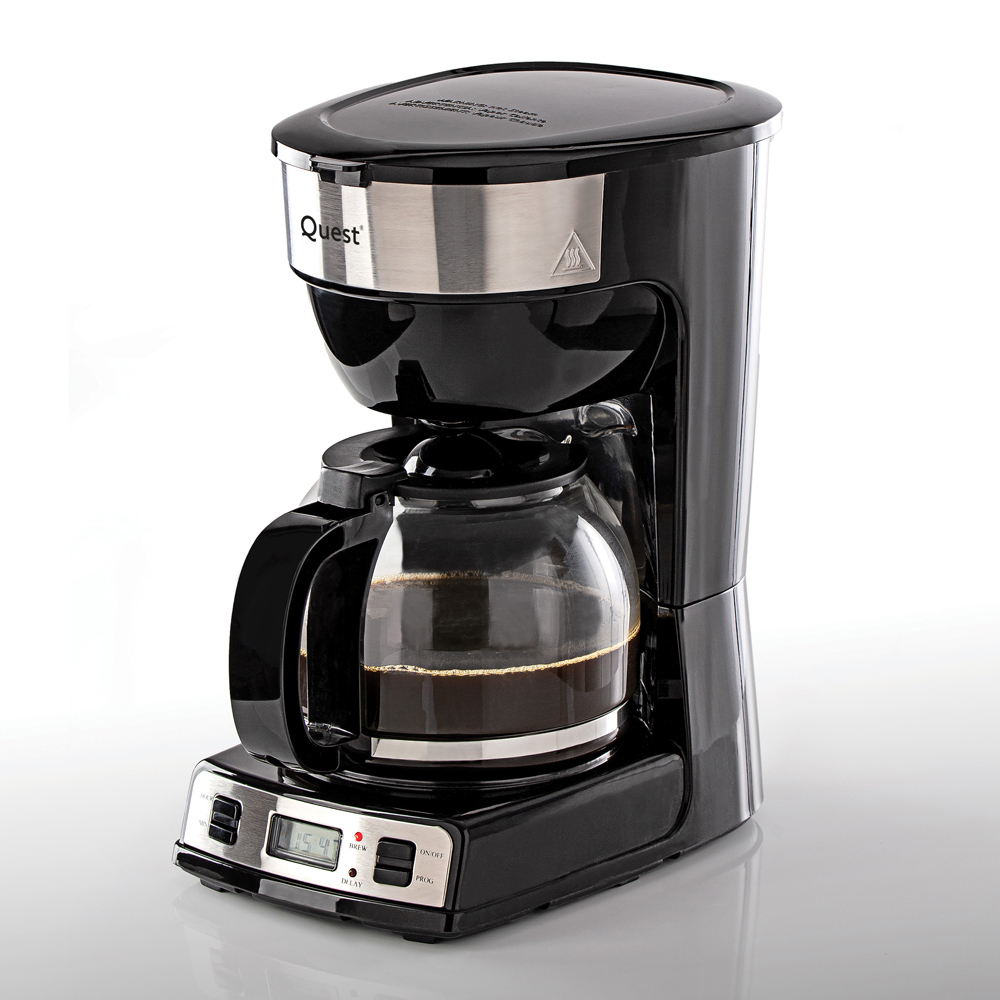 Quest 35210 Black 1.5L Digital Filter Coffee Maker Image 6