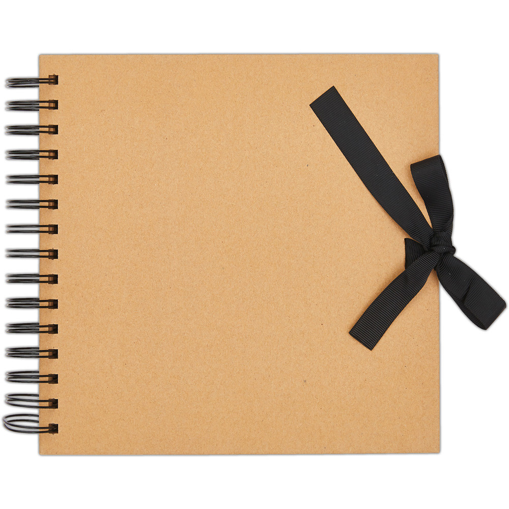 Papermania 8 x 8 inch Brown Kraft Scrapbook 40 Sheets 200gsm Image 2