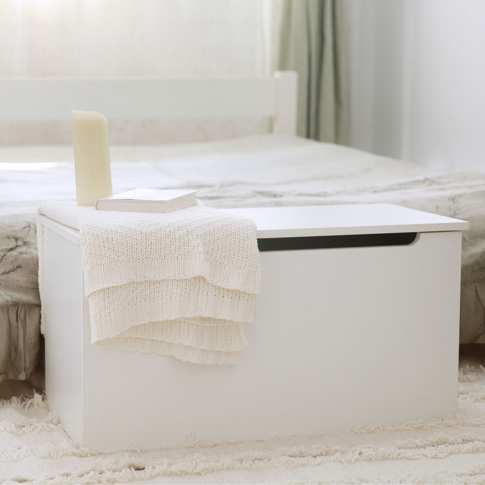 Core Products Erin White Finish Ottoman  Image 6