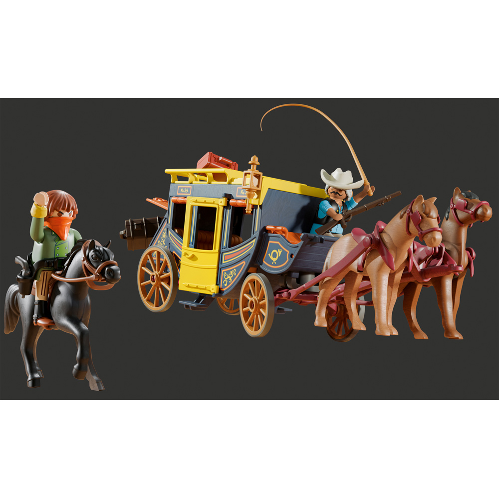 Playmobil Wild West Stagecoach Playset Image 4