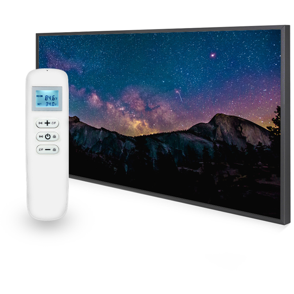 Mirrorstone Nexus Milky Way Image Wi-Fi Infrared Heating Panel 580W 595 x 995mm Image 3