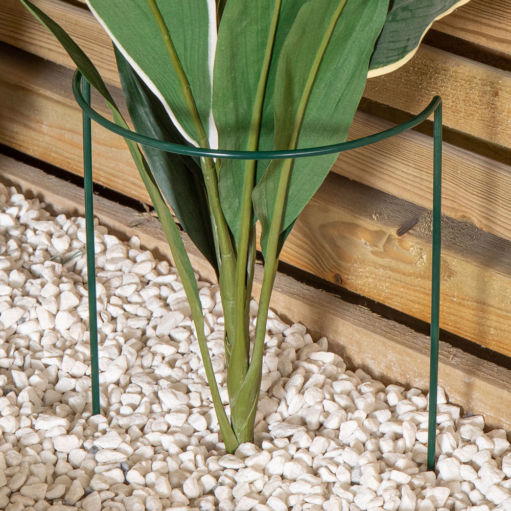 Samuel Alexander Tom Chambers Green Urban Metal Herbaceous Plant Support Arc 20 x 60cm 3 Pack Image 5