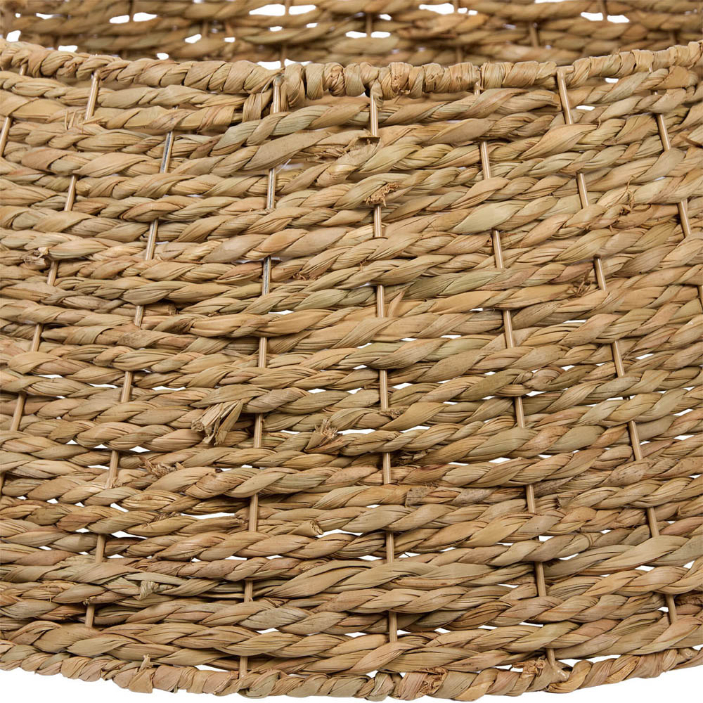 Wicker Christmas Tree Skirt Natural Image 4